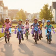 Bērnu velo dekorācijas