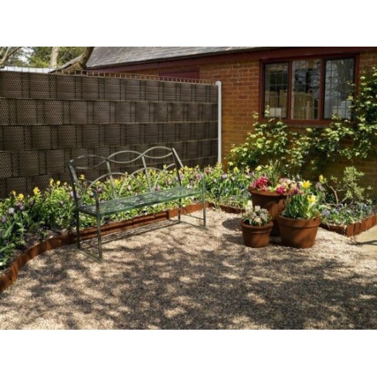 Žoga Lamile MIKKO RATTAN 12,75x0,19m (1200 g/m2) MK-01, tumši brūna
