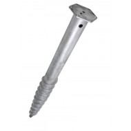 Skrūvpālis M 68X750X1,8mm M12 HDG