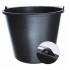 Plastmasas spainis 12 L, melns