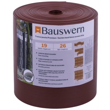 Žoga lamile Bauswern Premium 2600x19cm (700 g/m2) RAL8011, brūna