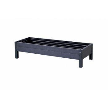 Paaugstinātā dārza dobe KLASIKA Woodlook 1500x500x200 mm, pelēka