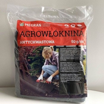 Agroplēve 50 g/m², melna 3,2 × 10 m