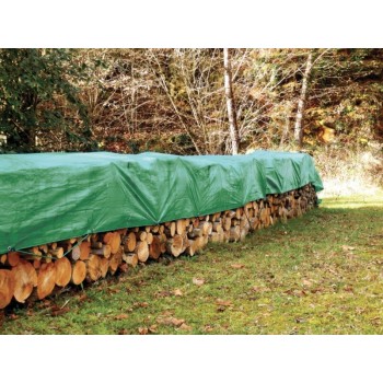 Tents – pārklājs 8 × 12 m, zaļš (90 g/m²)