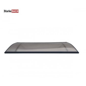 Jumtiņš STARKEDACH L-160, tumši pelēks/bronza, 160x100x25cm;
