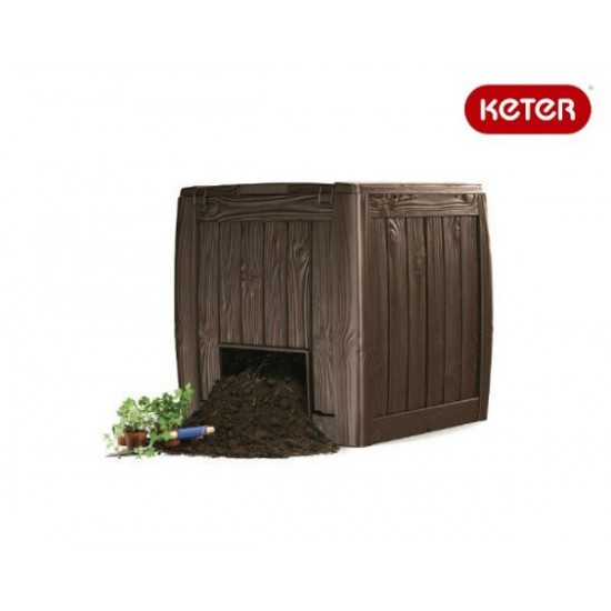 Komposta kaste Keter DECO ar pamatni 340l
