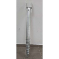 Skrūvpālis U veida 70x100x1000mm HDG