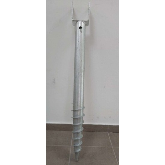 Skrūvpālis U veida 70x100x1000mm HDG