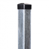 Stabs taisnstūrprofila 40*60/1.2mm, ZN Senzimir, cepurīte H 2.6m; 40*60/1.2mm;ZN;