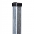 Stabs taisnstūrprofila 40*60/1.5mm, ZN Karsti, cepurīte H 1.7m; 40*60/1.5mm;ZN;