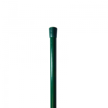 Stienis žoga spriegošanai H 1.5M; Ø 10mm; RAL6005 zaļš 10X1500mm