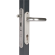 Ieliekamā slēdzene ar 20 mm atstarpi profiliem no 40 mm - FORTYLOCK.