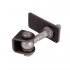 Trīsvirzienu regulējama 180° eņģe - GBMU – melnā metāla M20-130-50mm