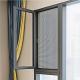 Insektu siets austs, izgatavots no karsti cinkotas metāla stieples 1.13*1.13/0.28mm 1.13*1.13/0.28mm H 0.6; L 10m