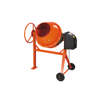 170 L betona maisītājs ar 1000 W vara tinumu motoru, neilona zobgredzenu klusai darbībai, augstuma regulēšanu ar bremzi un CE/IP45 drošības standartiem – iespējams labākais savā klasē 170L; 1000W;