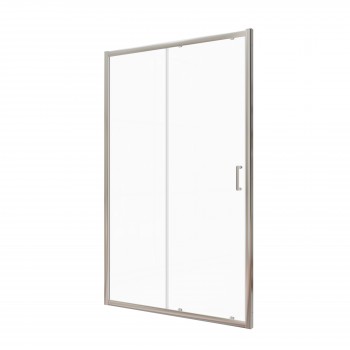 Dušas durvis VENTO Asti 120X195 cm, stikls 6mm Easy Clean caurspīdīgs, hromēts profils