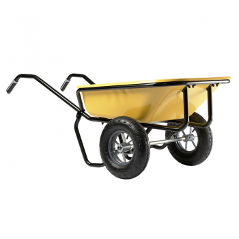 Ķerra CARGO TWIN EXCELLIUM 160, dzetena, 2 pneimatiski riteņi ar gultņiem 160L; 250KG D2025