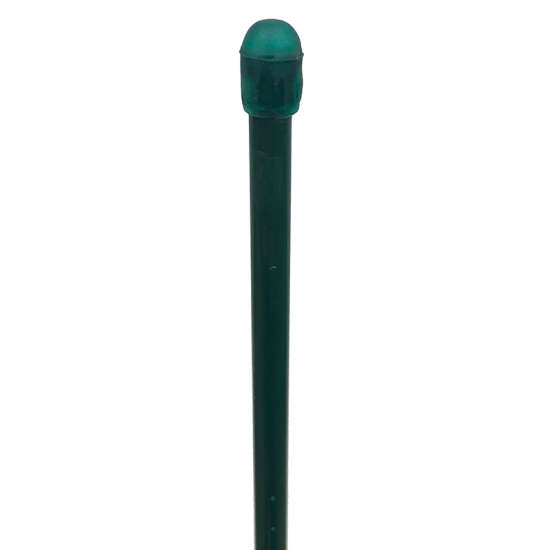Stabs dekoratīvs RAL6005 zaļš H1300mm; Ø6mm