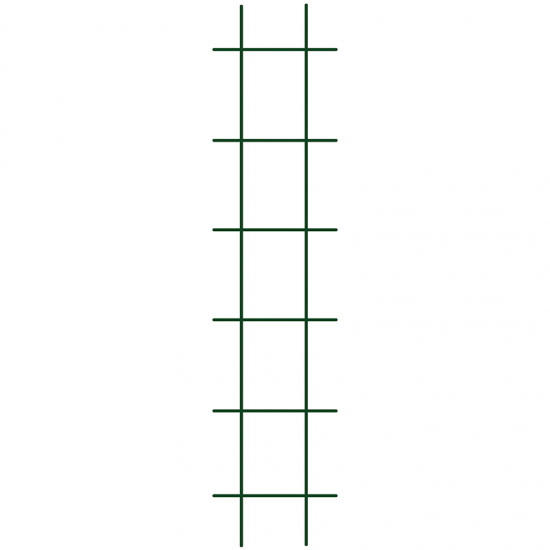 Augu režģis RAL6005 zaļš H145cm; W40cm
