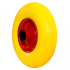 Poliuretāna ritenis, metāla disks, adatu gultņi 8" 200X50 / 20*75mm ASS/AXLE