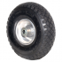 Pneimatisks ritenis, metāla disks, lodīšu gultņi 10*3.00-4" 16*75mm ASS/AXLE