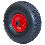 Pneimatisks ritenis, metāla disks, adatu gultņi 10*4.00-4" 20*100mm ASS/AXLE