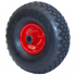 Pneimatisks ritenis, metāla disks, adatu gultņi 10*4.00-4" 20*100mm ASS/AXLE