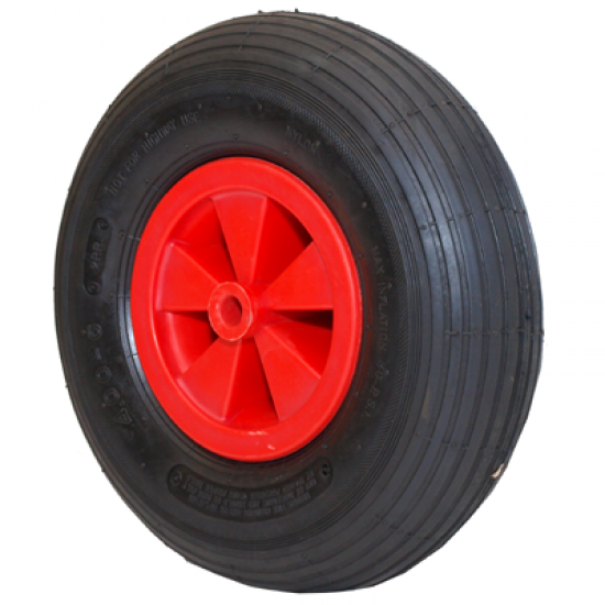 Pneimatisks ritenis, plastmasas disks, plastmasas bukse 13*4.0-6", 16*92mm ASS/AXLE