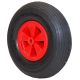 Pneimatisks ritenis, plastmasas disks, plastmasas bukse 13*4.0-6", 16*92mm ASS/AXLE