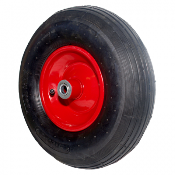 Pneimatisks ritenis, metāla disks, lodīšu gultņi 13*4.0-6", 16*92mm ASS/AXLE