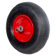 Pneimatisks ritenis, metāla disks, lodīšu gultņi 13*4.0-6", 16*92mm ASS/AXLE