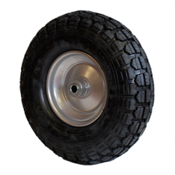 Pneimatisks ritenis, metāla disks, lodīšu gultņi (rezerves ritenis 1032 ķerrai) 13*4.0-6", 16*75mm ASS/AXLE