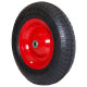 Pneimatisks ritenis, metāla disks, lodīšu gultņi 14*3.50-8", 16*64mm ASS/AXLE