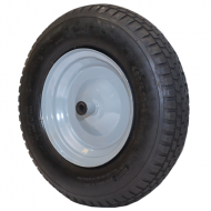 Pneimatisks ritenis, metāla disks, plastmasas bukse (rezerves ritenis Haemmerlin ķerrām) 16*4.00-8", 14*104mm ASS/AXLE