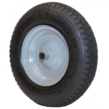 Pneimatisks ritenis, metāla disks, plastmasas bukse (rezerves ritenis Haemmerlin ķerrām) 16*4.00-8", 14*104mm ASS/AXLE
