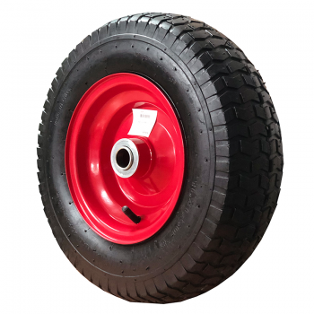 Pneimatisks ritenis, metāla disks, lodīšu gultņi 16*6.50-8", 22*100mm ASS/AXLE