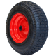 Pneimatisks ritenis, metāla disks, adatu gultņi 16*6.50-8", 20*100 ASS/AXLE