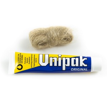 Blīvējamā pasta UNIPAK ar pakulām