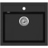 Granīta izlietne 565x510 Black