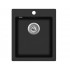 Granīta izlietne 425x500 BLACK METALLIC