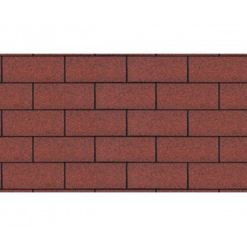 Bitumena dakstiņi PREMIUM TRIO SUPER, Sarkans, 3m2