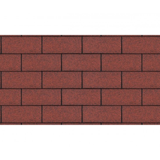Bitumena dakstiņi PREMIUM TRIO SUPER, Sarkans, 3m2