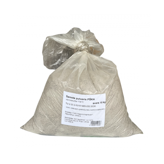 Šamota pulveris 10kg
