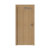 Finierētas Durvis Dora Standart V  Komplekts - Vērtne, Kārba, Slēdzene (Ozols), 2 Eņģes