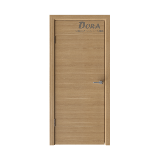 Finierētas Durvis Dora Standart X Komplekts - Vērtne, Kārba, Slēdzene, 2 Eņģes, (Ozols)