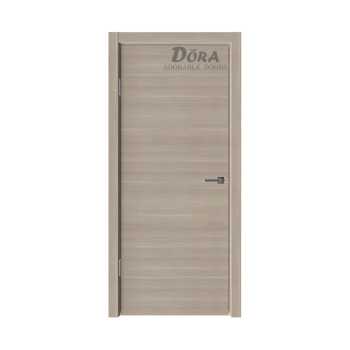 Finierētas Durvis Dora Standart X Komplekts - Vērtne, Kārba, Slēdzene, 2 Eņģes, (Grafīta Ozols) 