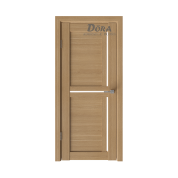 Finierētas Durvis Dora Modern-3 O Komplekts - Vērtne, Kārba, Slēdzene (Ozols), 2 Eņģes, D2, Stiklotas