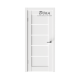 Ar PVC Pārklājumu Durvju Komplekts Dora Horizontal-1, Baltas