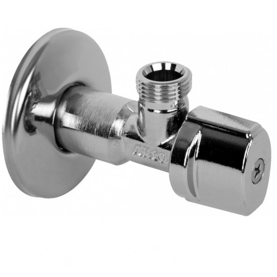 Dekoratīvais lodveida ventīlis ARCO A80MAC 1/2”-1/2”