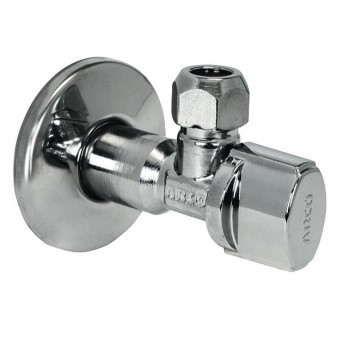 Dekoratīvais lodveida ventīlis ARCO A80 1/2”-3/8”-10mm